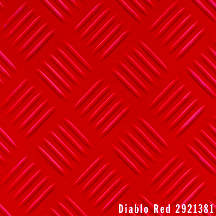 Red checker floor as an option for the Aritco HomeLift Access