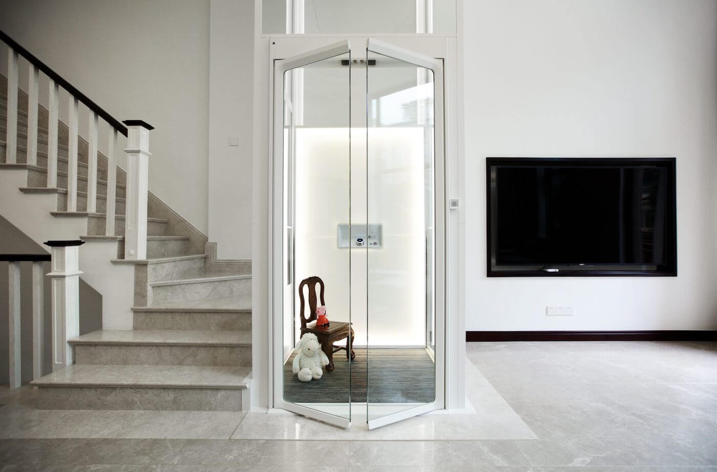 The Aritco HomeLift is the perfect elevator for homes