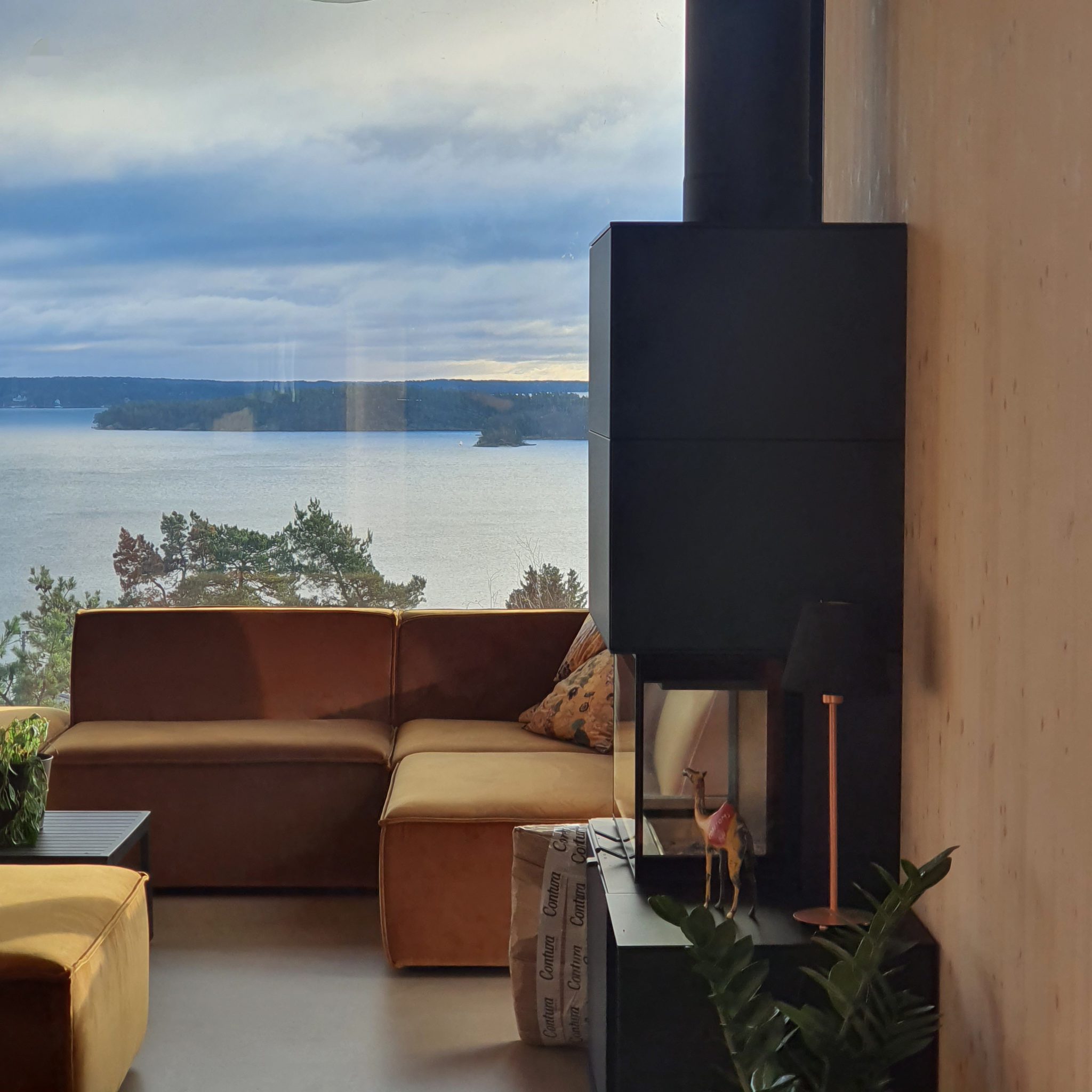 Grand designs, Villa Alsvik, livingroom