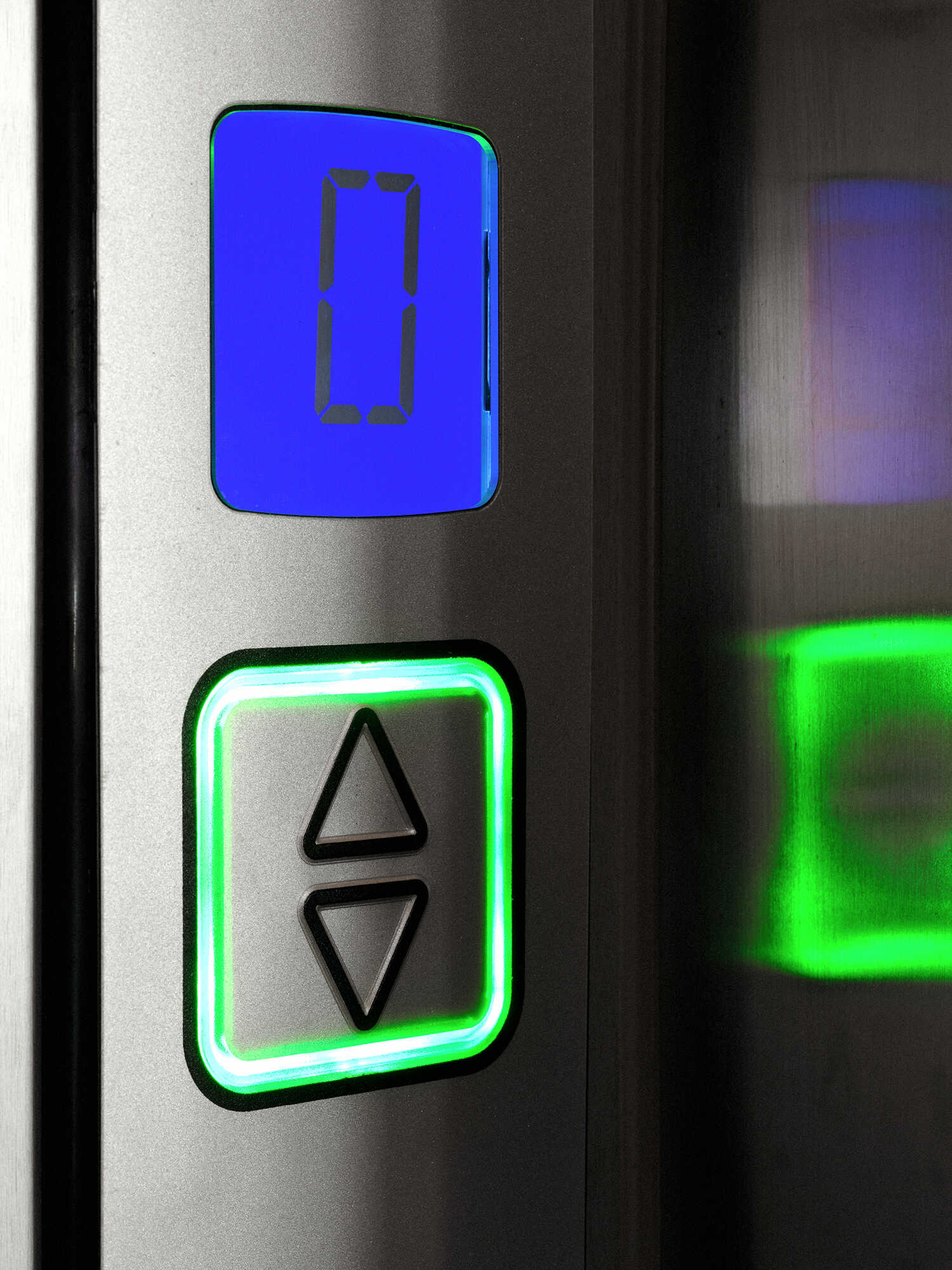 Aritco PublicLift button and display