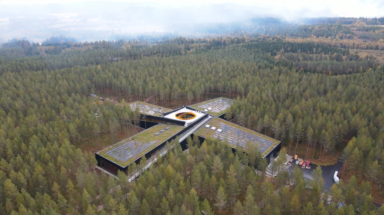 Overview picture of the factory of Vestre in Norway