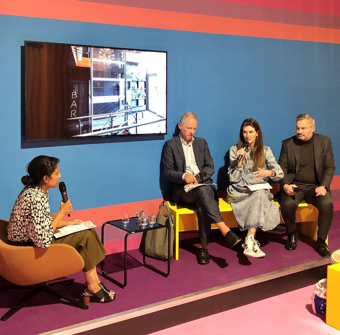 A panel Talk at London Design