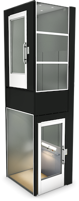 Commercial and home elevator and lift Aritco PublicLift Access, and Aritco HomeLift Access