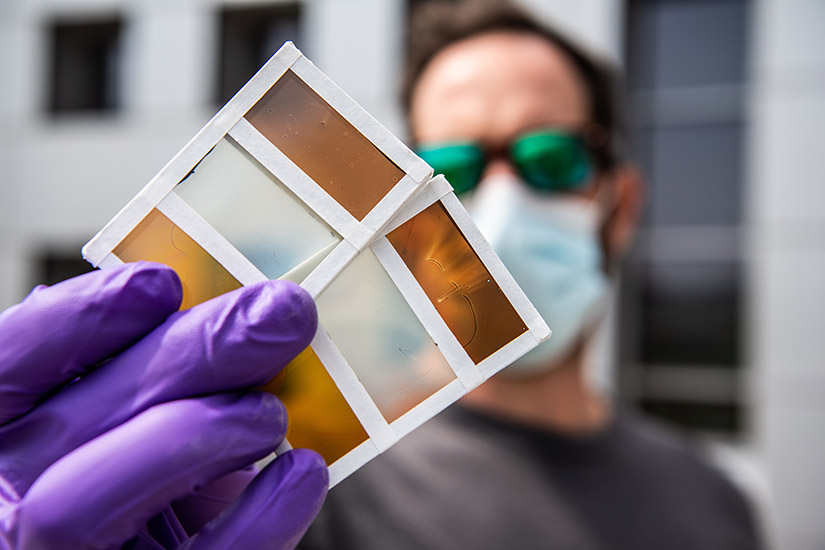 Springwise - Energy-Harvesting Windows (Dennis Schroeder_NREL) Energy harvesting windows