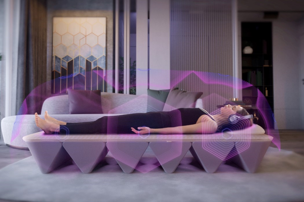 SoundBed by Opus. Photo credit – Yves Behar for Opus SoundBed by Opus. Photo credit – Yves Behar for Opus