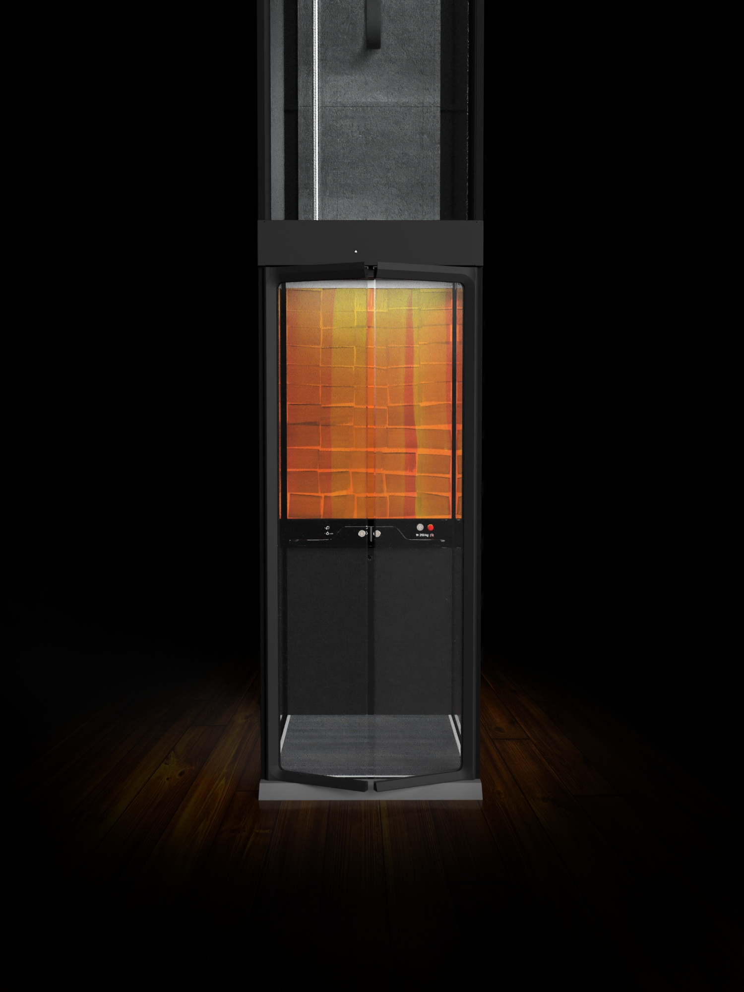 Orange Aritco HomeLift Compact DesignWall Orange by