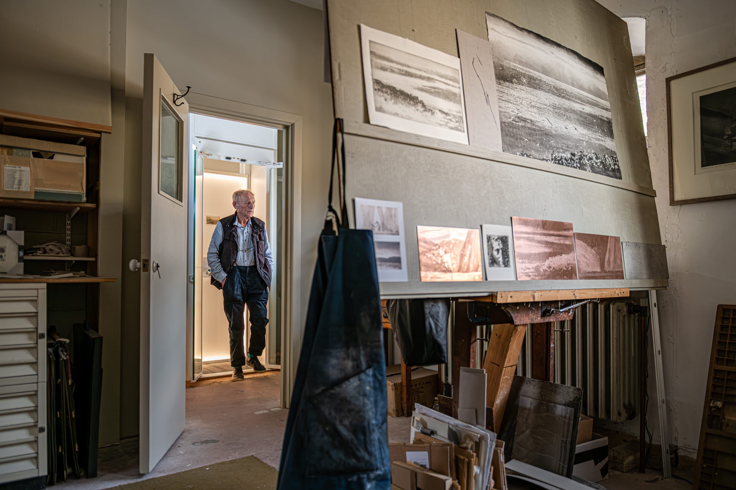 Norman Ackroyd Portrait Photography by Bevan Cockerill-23 Norman Ackroyd Portrait Photography by Bevan Cockerill