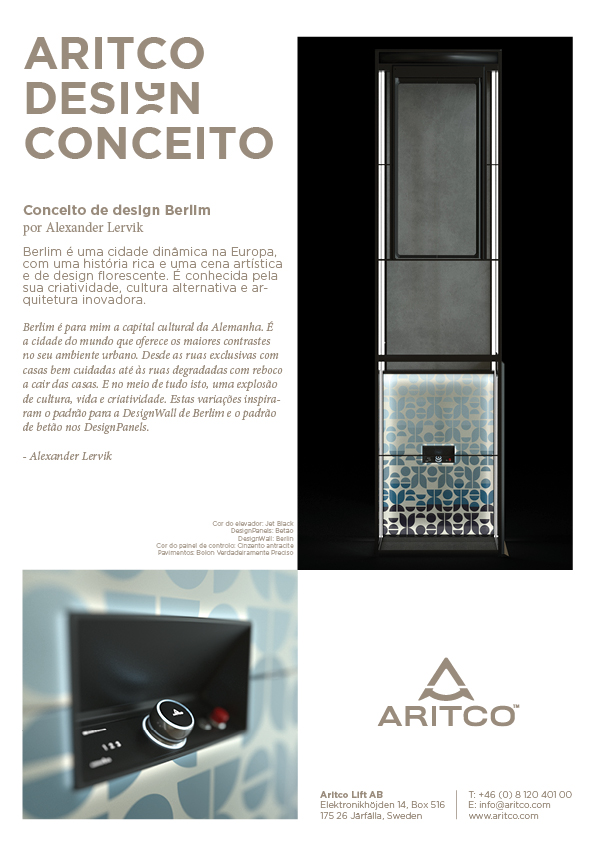 Datasheet_Aritco HomeLift Concept Berlin Portuguese