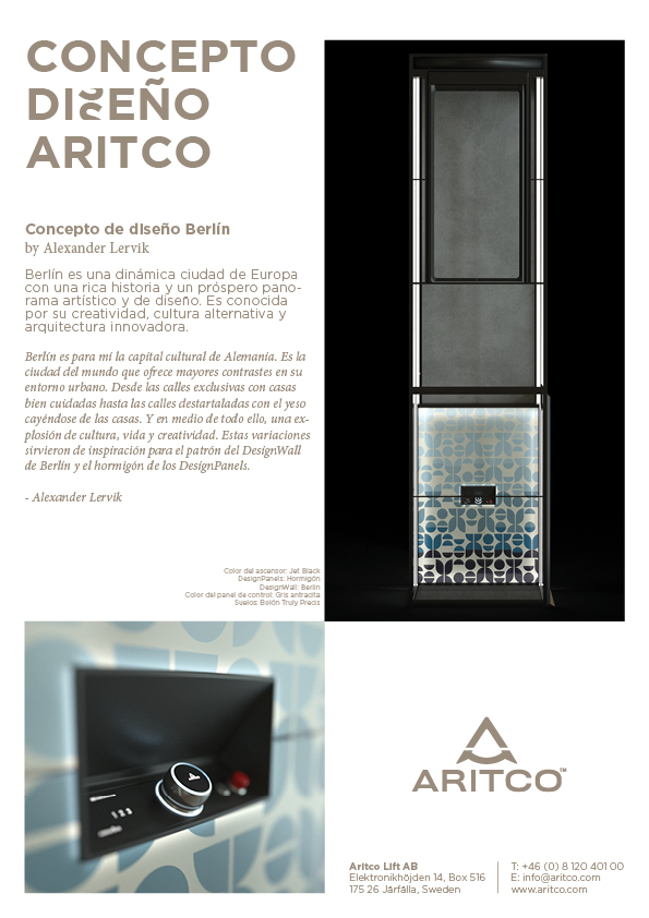 Datasheet_Aritco HomeLift Concept Berlin Spanish
