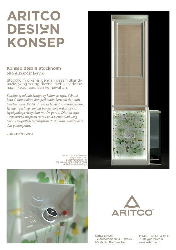 Datasheet_Aritco HomeLift Concept Stockholm Indonesian